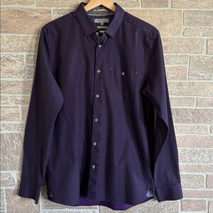 Ted Baker London Nordlux Modern Slim Fit Stretch Cotton Sport Shirt